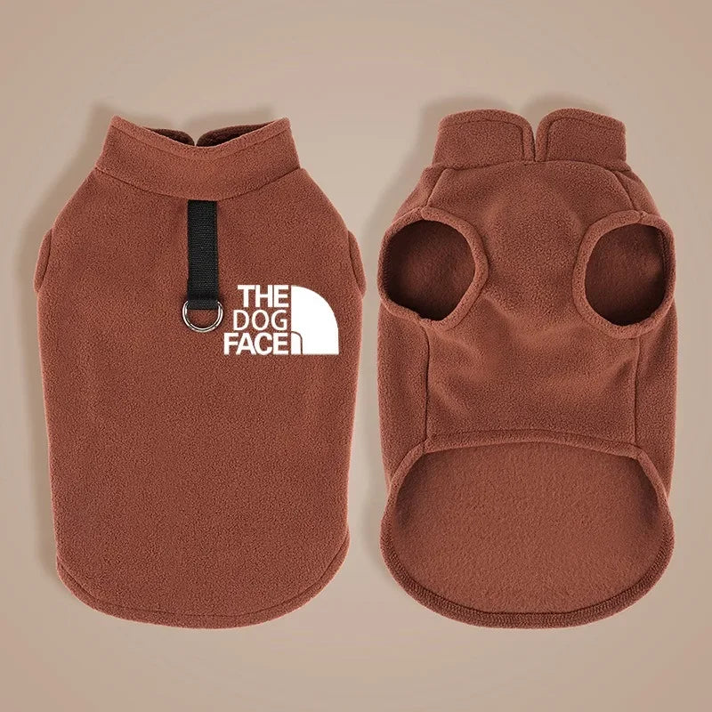 Fleece Dog Coat – Warm Autumn/Winter Sweater for Small Dogs