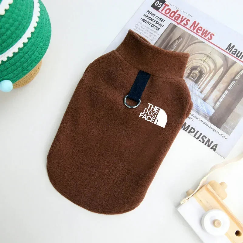 Fleece Dog Coat – Warm Autumn/Winter Sweater for Small Dogs