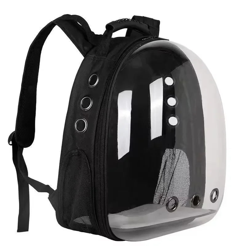 Portable Space Capsule Cat Carrier – Breathable Pet Travel Bag