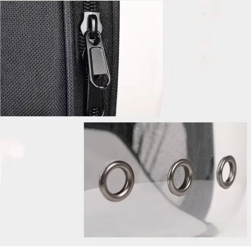 Portable Space Capsule Cat Carrier – Breathable Pet Travel Bag