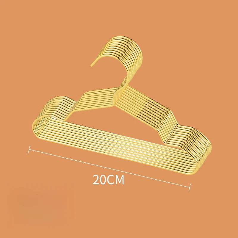 Gold Mini Hangers for Pet Apparel and Dolls