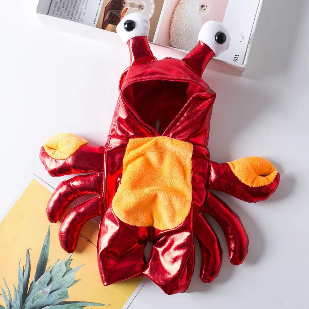 Crab Suit Halloween Pet Costume