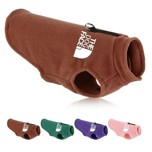 Fleece Dog Coat – Warm Autumn/Winter Sweater for Small Dogs
