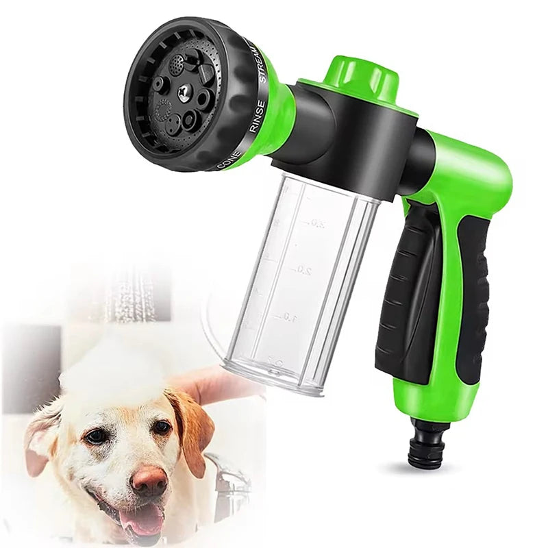 3-Mode High-Pressure Dog Shower & Pet Wash Sprayer