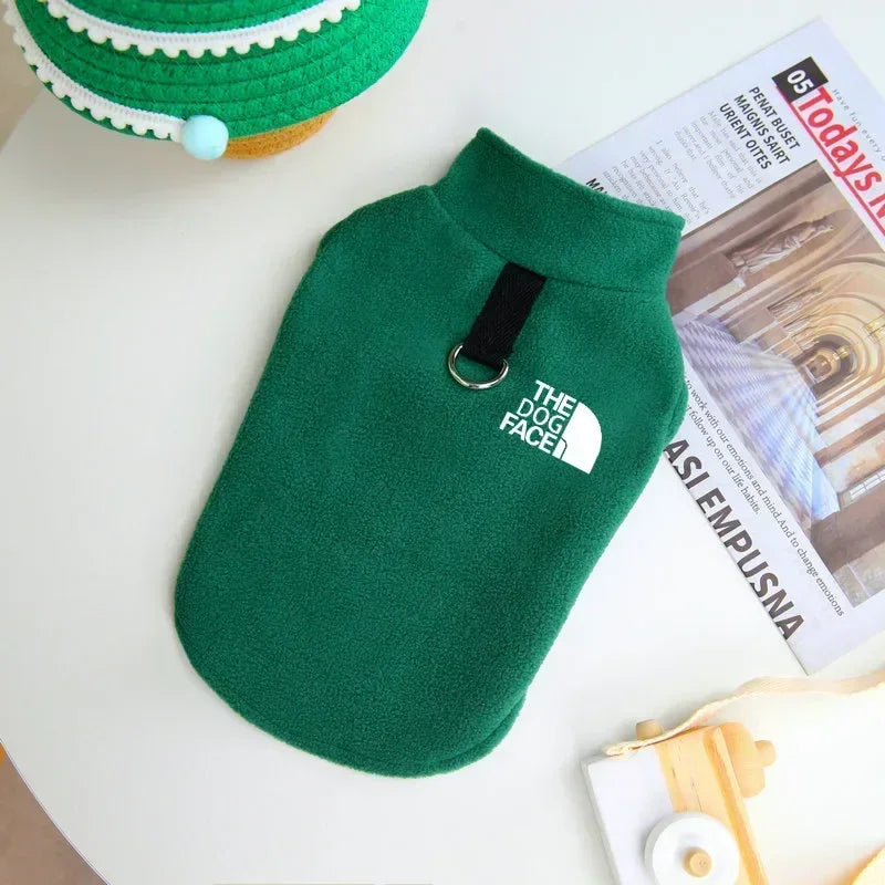 Fleece Dog Coat – Warm Autumn/Winter Sweater for Small Dogs