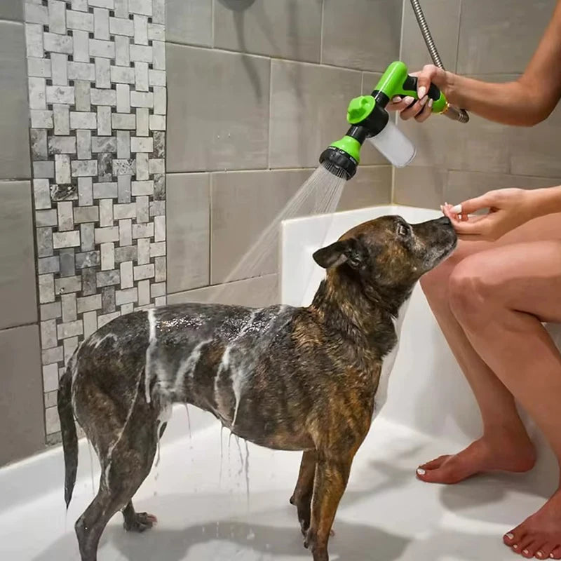3-Mode High-Pressure Dog Shower & Pet Wash Sprayer